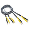 Black Mesh Oval 9 Speaker Cable
