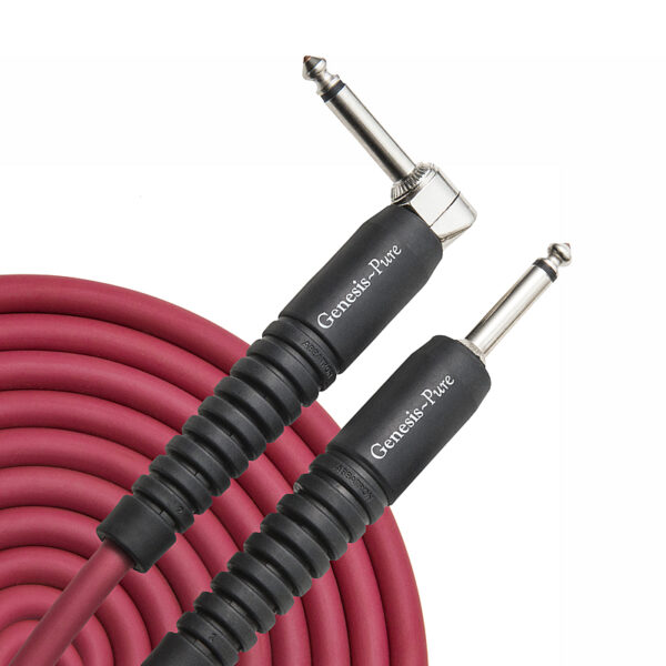 Genesis Pure Instrument Cable Stage Red