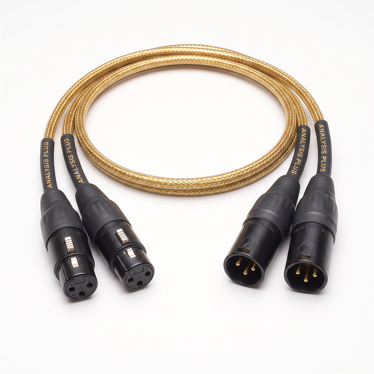 Gold Oval Interconnects