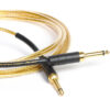 Gold Oval Instrument Cable