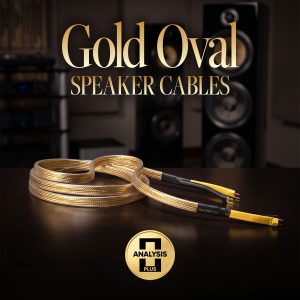 Gold Oval Speaker Cables