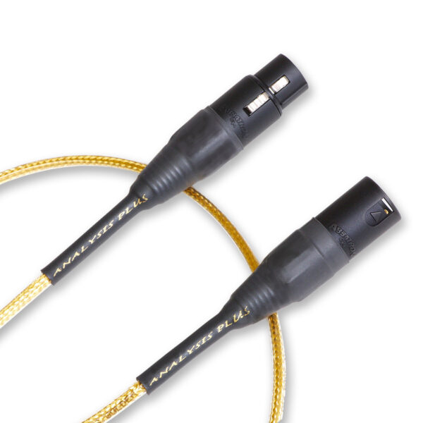 Gold Oval Microphone Cable