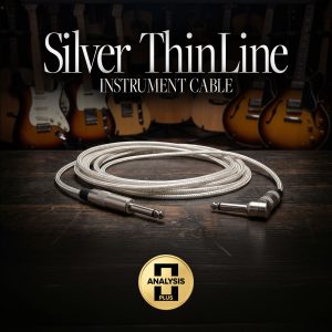 Silver ThinLine Instrument Cable
