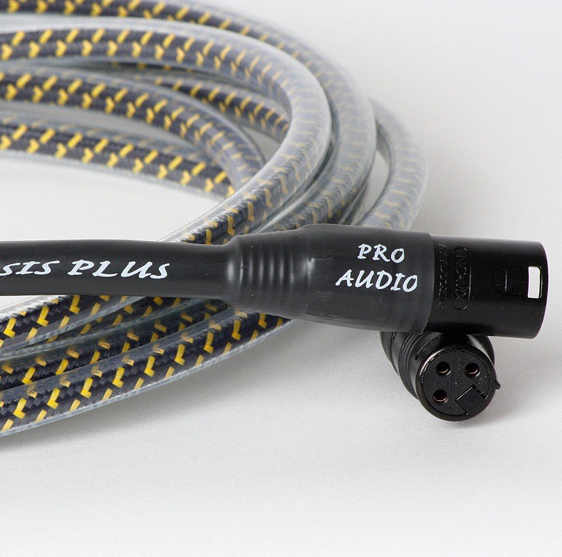 Yellow Oval Microphone Cable