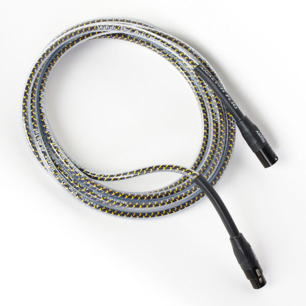 Yellow Oval Microphone Cable