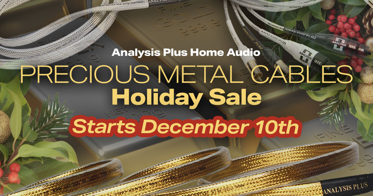 Precious Metal Cables Holiday Sale