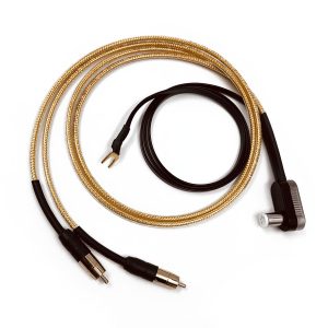 Gold Oval Phono Cable