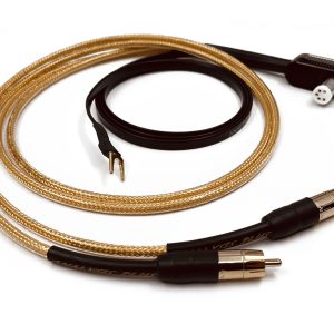 Gold Oval Phono Cable