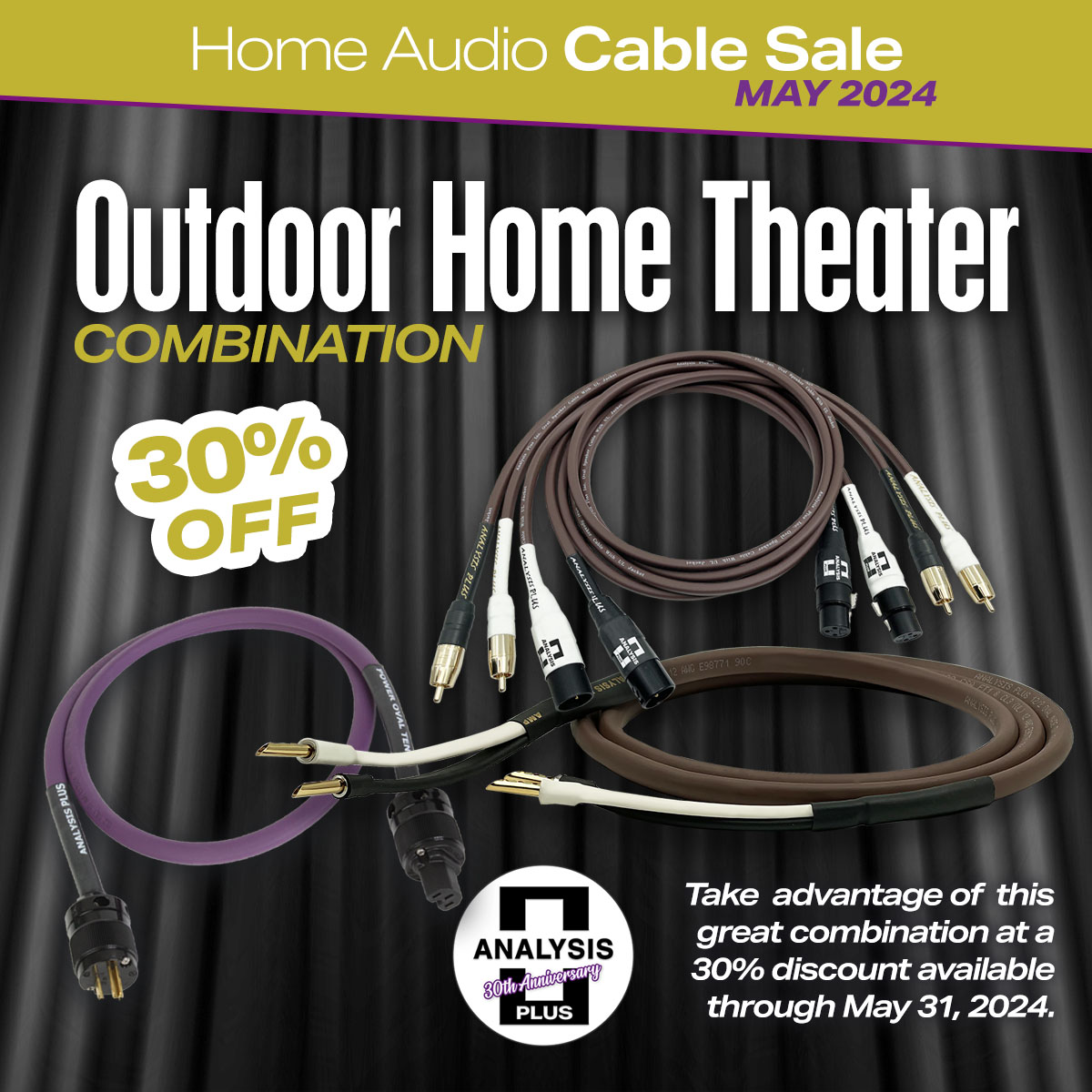 May Home Audio Sale