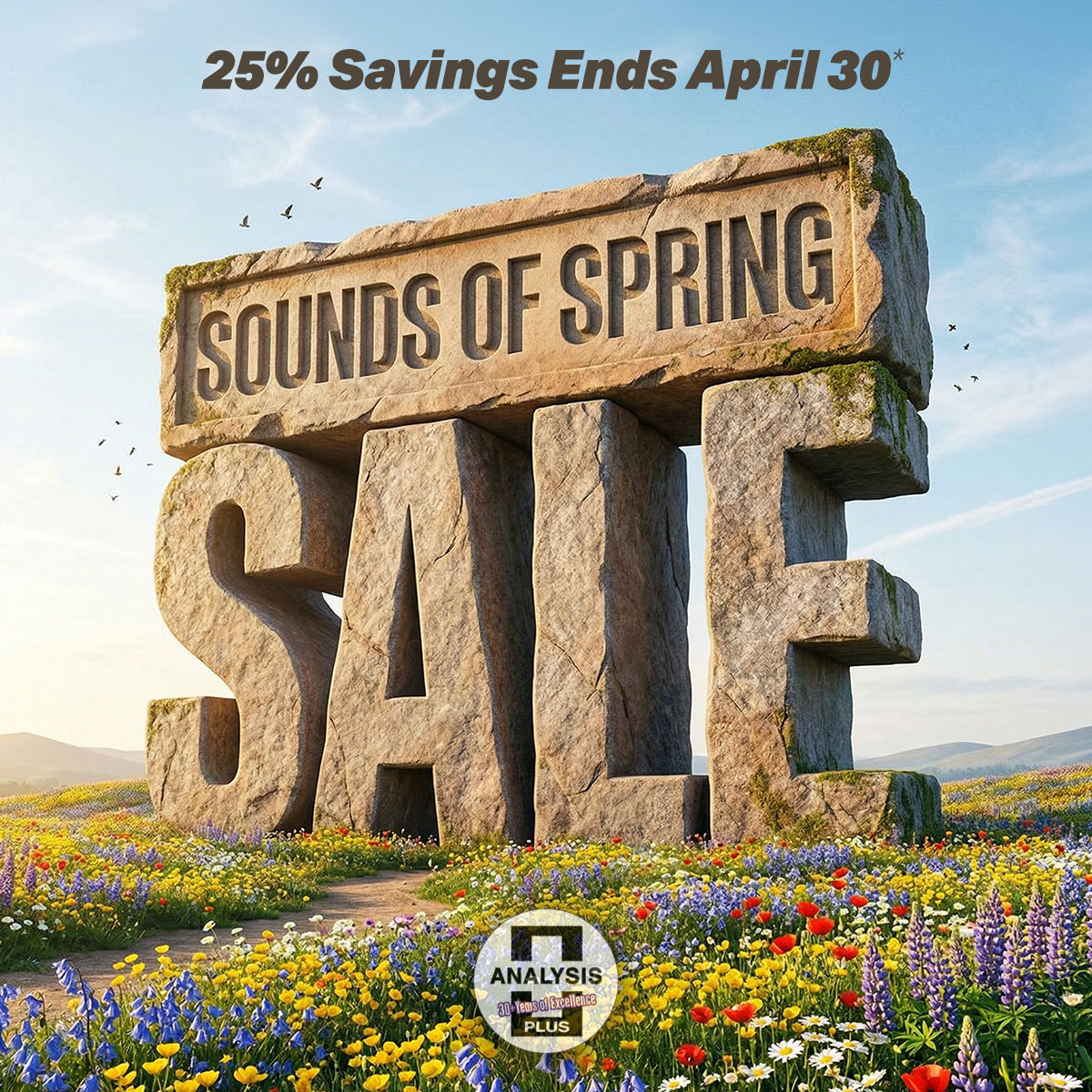 Sounds of Spring Sale